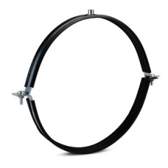 Вентиляционные хомуты с резиной и гайкой ГОСТ 24140-80